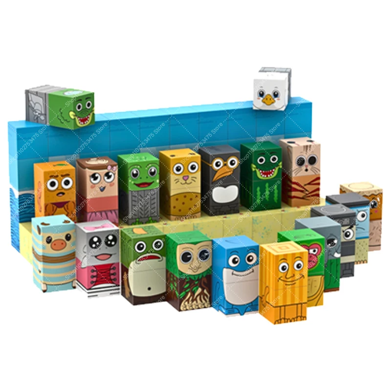 1 قطعة Brainrot الإيطالية الاطفال اللعب المغناطيسية تونغ تونغ صحور لغز لعبة للبنين بنات مضحك ميمي الأطفال هدايا عيد 2025
