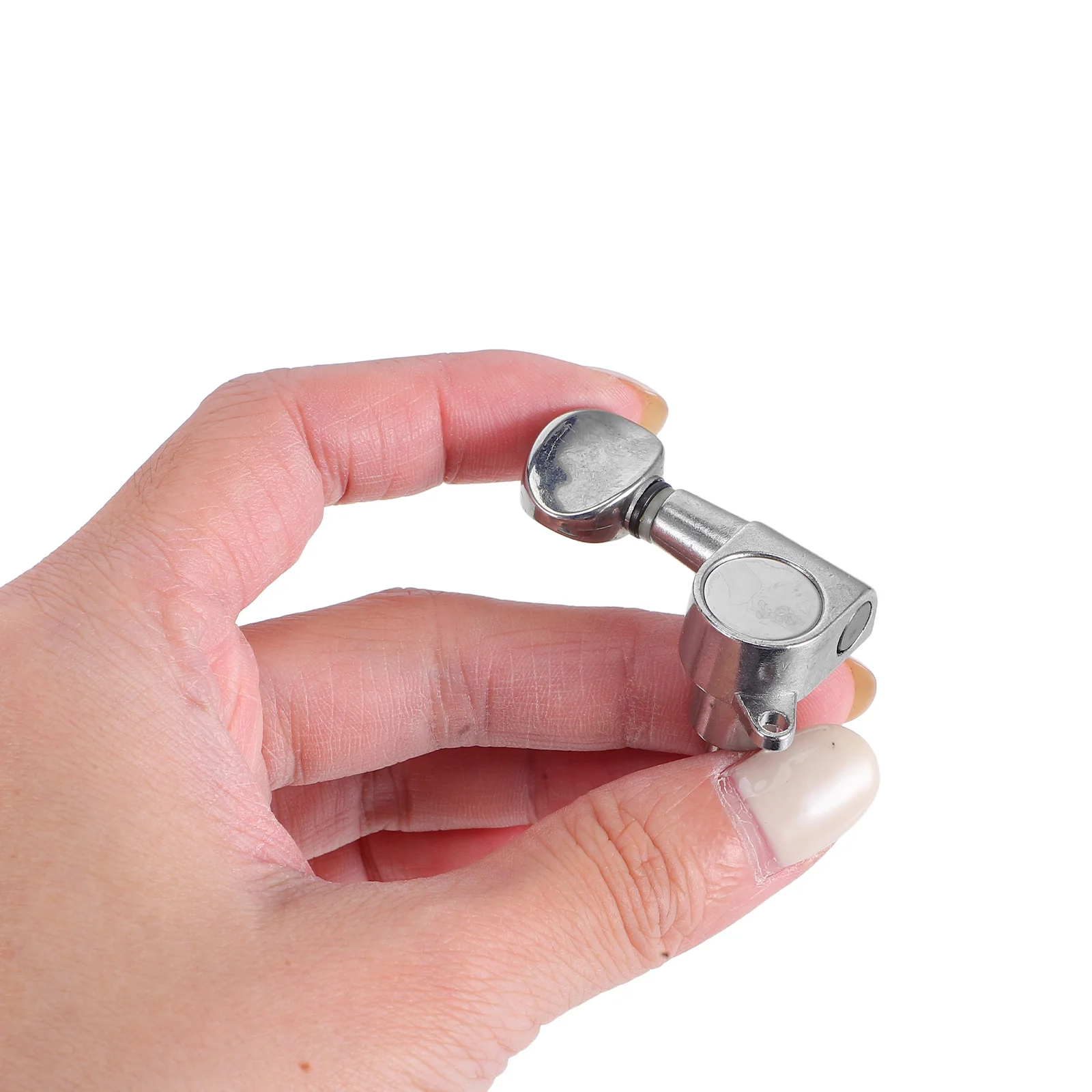 

4 Pcs Fully Enclosed Knob Ukulele Replacement Parts Accessories Tuning Peg Portable Pegs Head Knobs Keys Synthetic Resin Handle