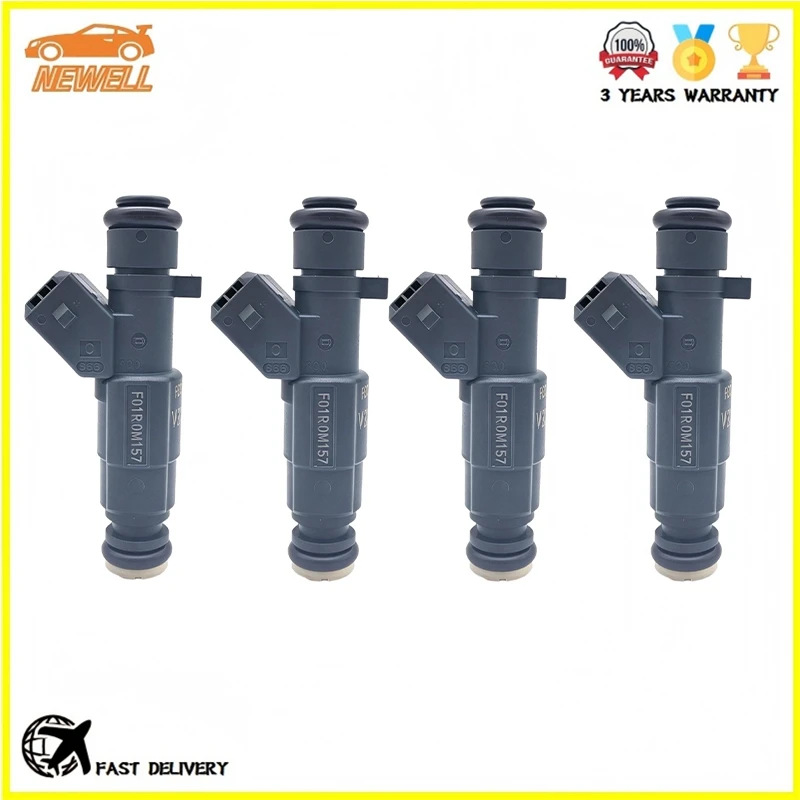 4pcs F01R00M157 High Quality Fuel Injector For GAC Trumpchi GS7 GS8 For Changan CS35 1.6L JL478QEE Engine