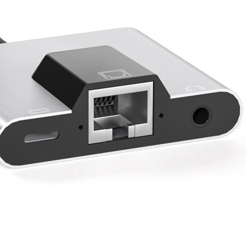 Type-C Mobiele Netwerkkaart Netwerkkabel Converter Naar Rj45 Ethernet Adapter