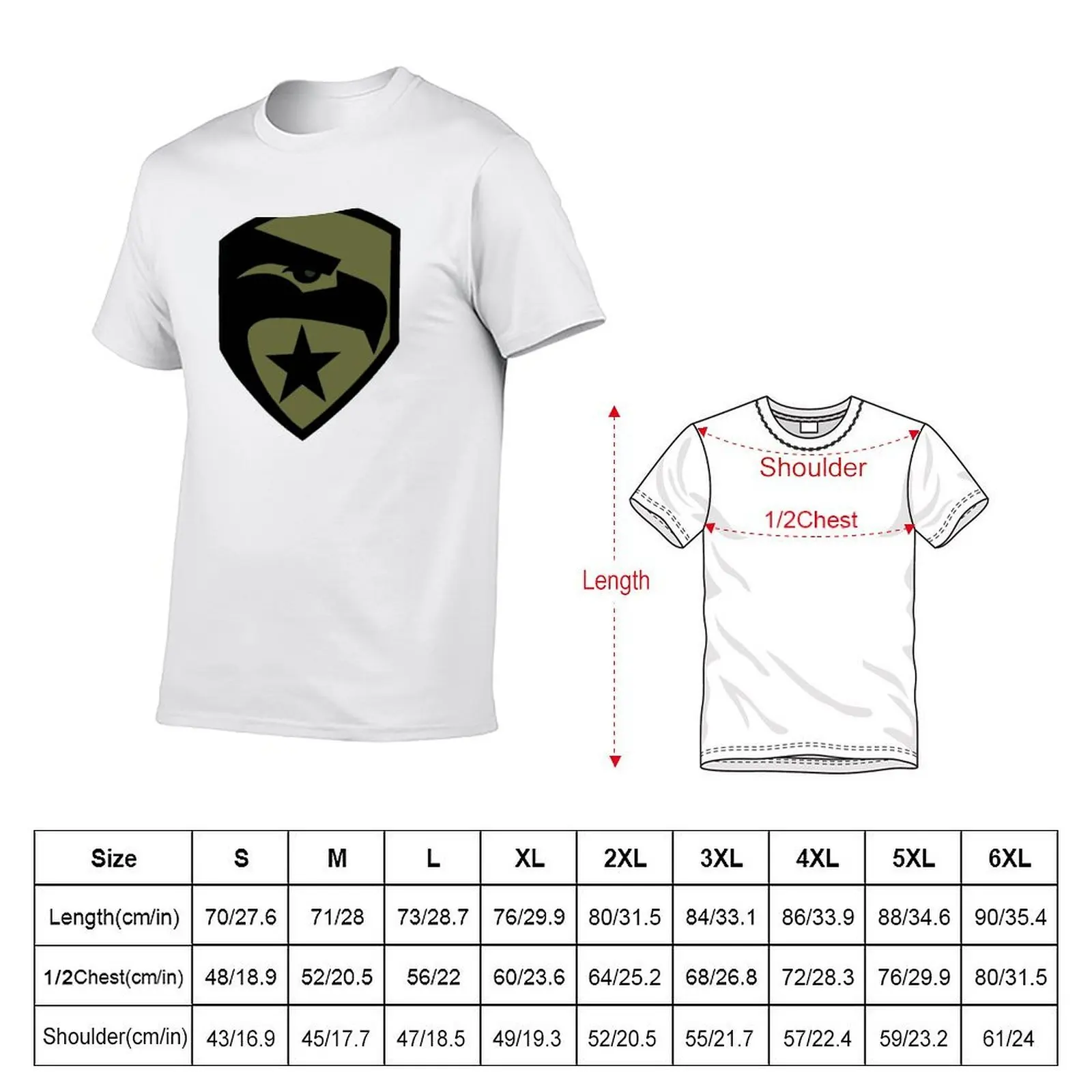 Gi Joe Green Eagle Logo T-Shirt t shirts for man cotton funny essential t shirt T-Shirt