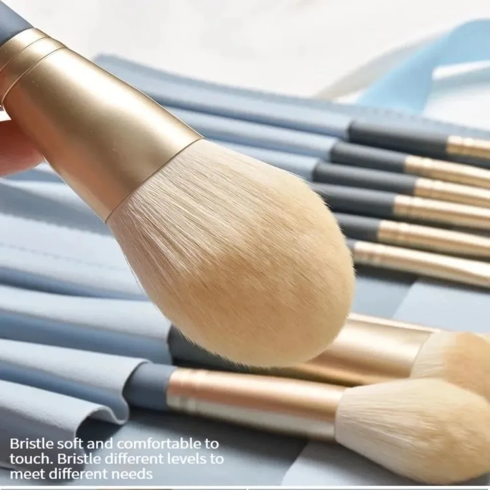 10 pièces pinceaux de maquillage portables durables à poils souples ensemble de pinceaux de maquillage moelleux Super doux pinceaux de maquillage professionnels maquilleur