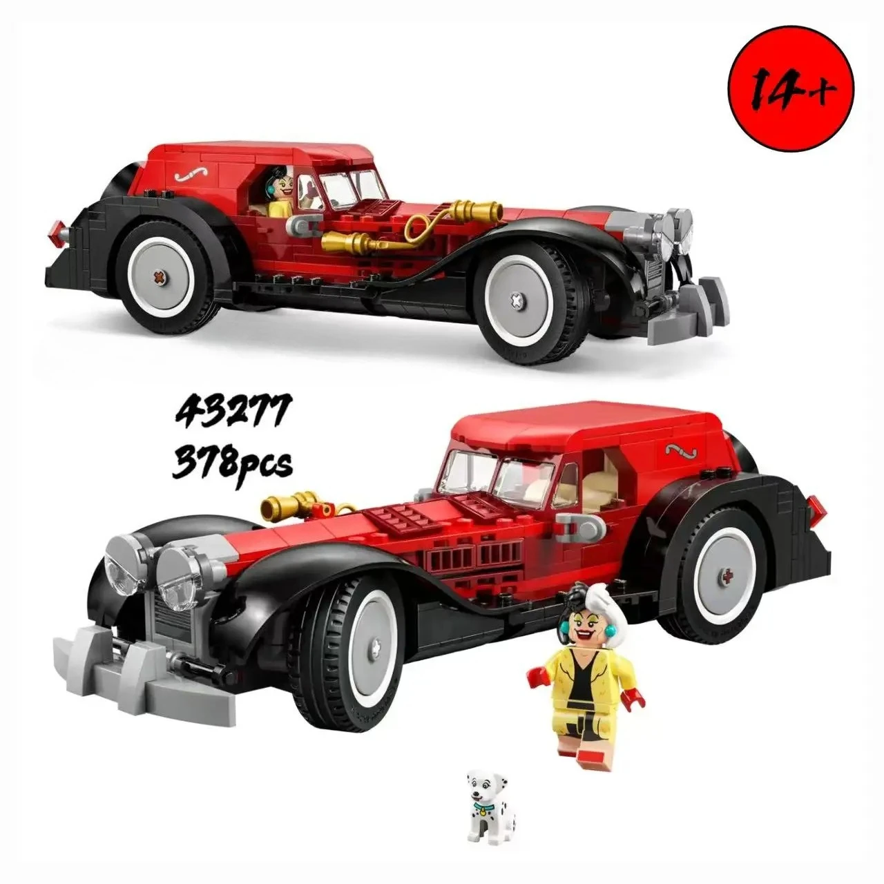 

Новинка 2024 года, 43277, набор моделей строительных блоков автомобиля, подарок на Рождество и день рождения, развивающие игрушки