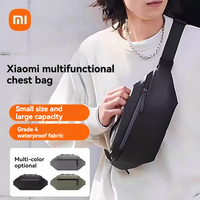 Xiaomi Mijia Multifunctional Sports Leisure Chest Bag Waist Outdoor Riding Shoulder Belt Pouch Packs Waterproof Men Women