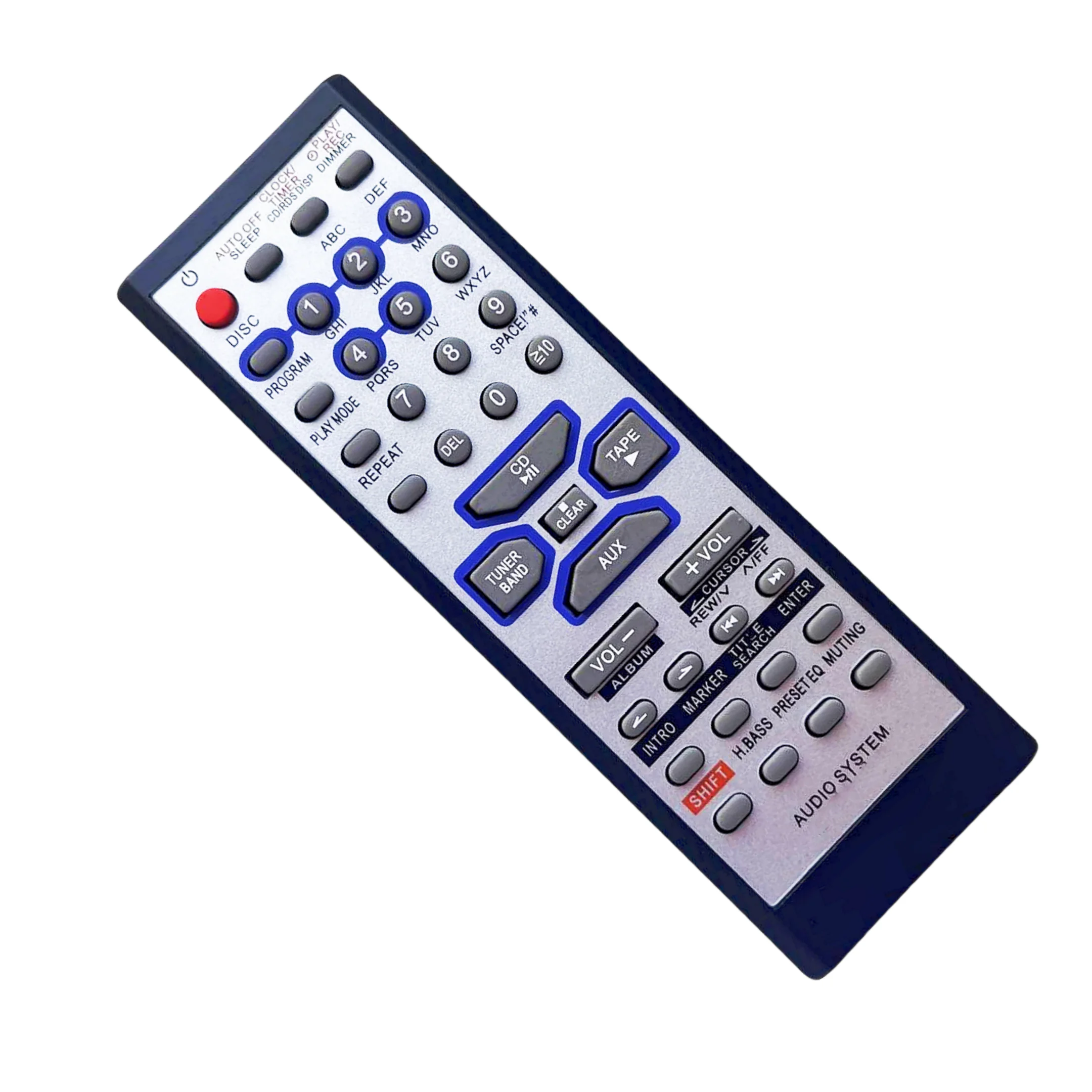 Replacement Remote Control for Panasonic SA-AK230GC SA-AK230GN SA-AK110 SA-AK122 SA-AK210 SA-AK240 Micro CD Stereo Audio System