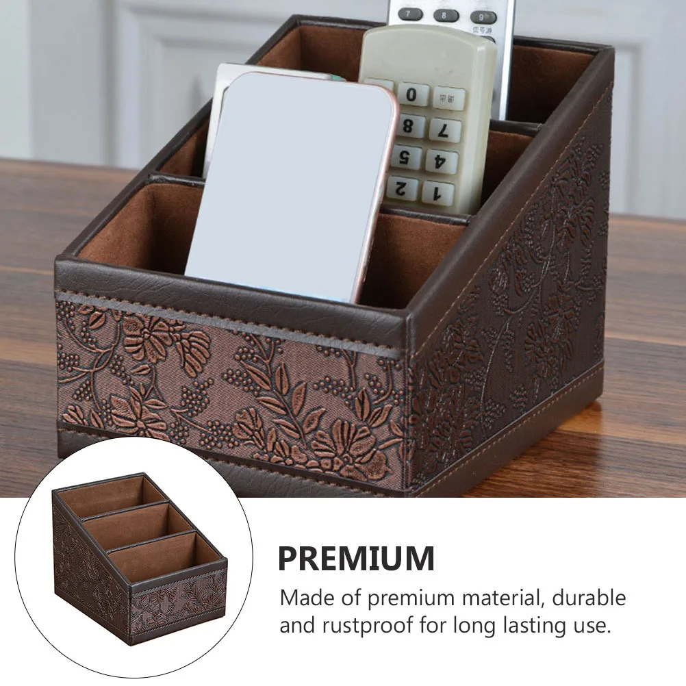 1Pcs Remote-Control Storage Holder Large Capacity Box Home Supply Sundries Organizer Controller Unit