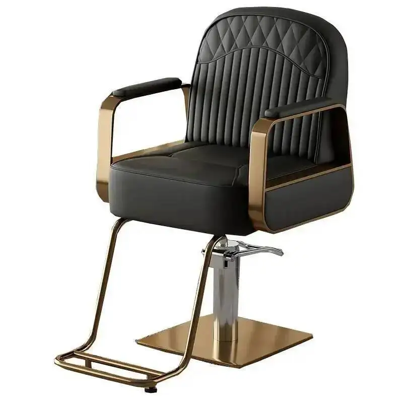 كراسي تصميم الحلاق إكسسوارات الحلاق المريحة كراسي صالون التجميل كرسي مصفف الشعر أثاث صالون Sillas De Barbero