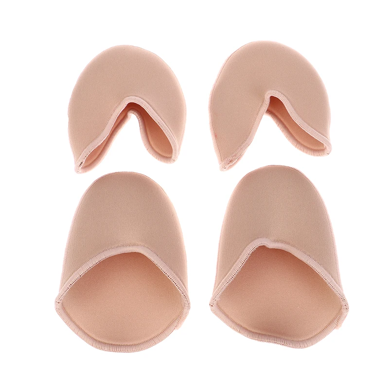 1Pair Toe Protector Pointe Toe Cap Cover For Toes Soft Pads Protectors For Ballet Shoes Feet Care Tools