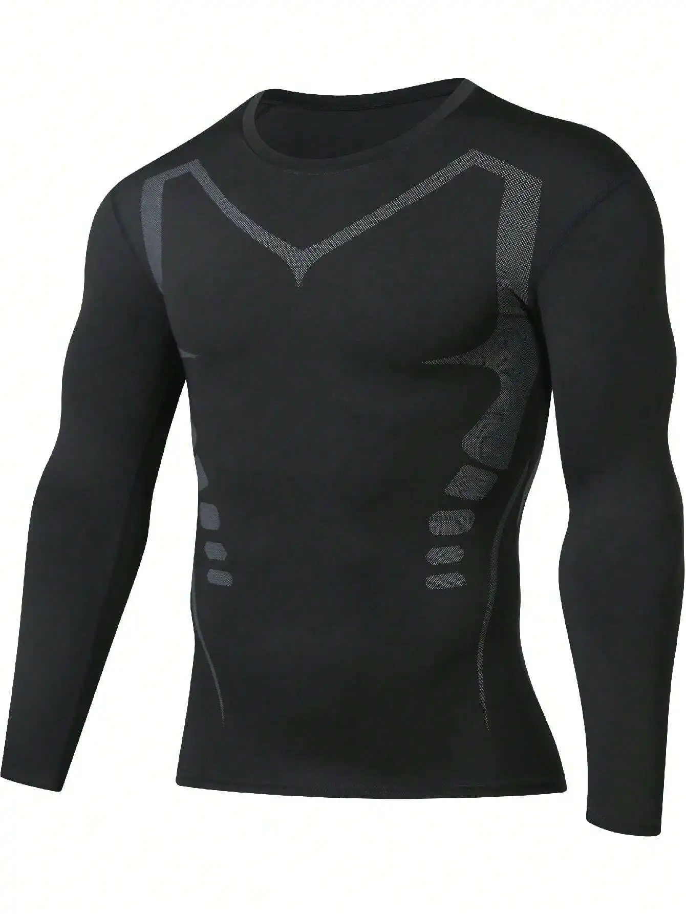 

Men's Quick-Drying Long-Sleeved Sports T-Shirt For Running And Fitness Gym Clothes Men T-Shirt,Men Compression Top