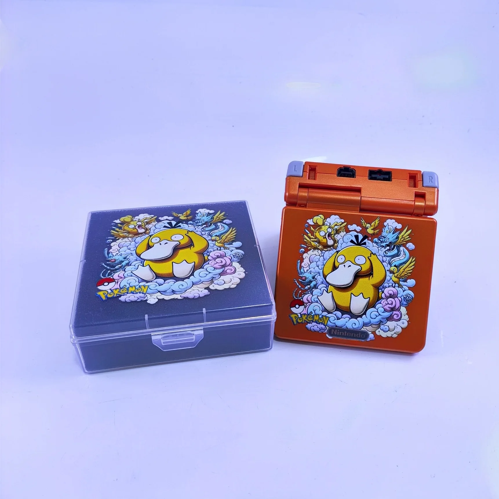 Met Box Gba Sp-verpakking en Shell Set Gengar Limited Edition, compatibel met Ips-scherm, Limited Edition speelgoedgeschenken