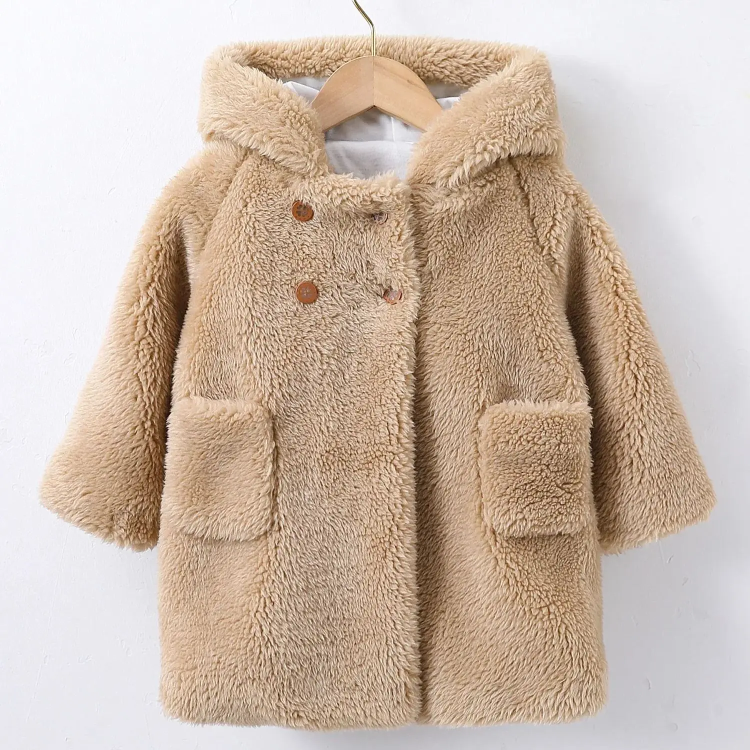 Toddler Winter Warm Top for Boys and Girls, Thickened Cute Casual Plush Top for Winter Outgoing or Home Dressing, Birthday Gift