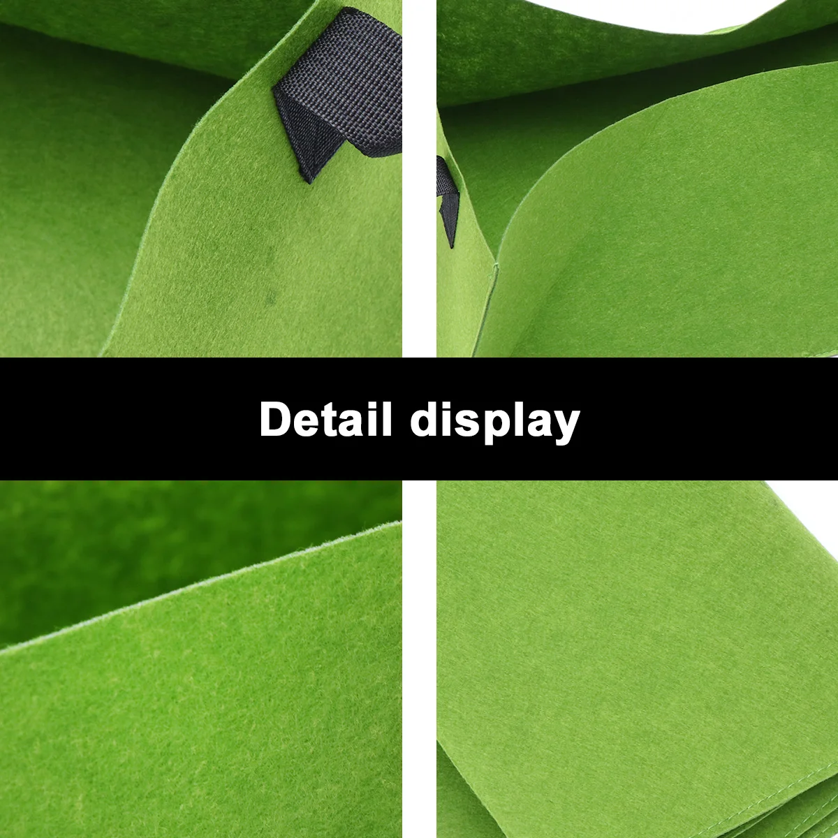 

2PCS Planting Bags Lightweight Felt Garden Pouch Breathable for Growing Herbs Vegetables Succulents Balcony Yard