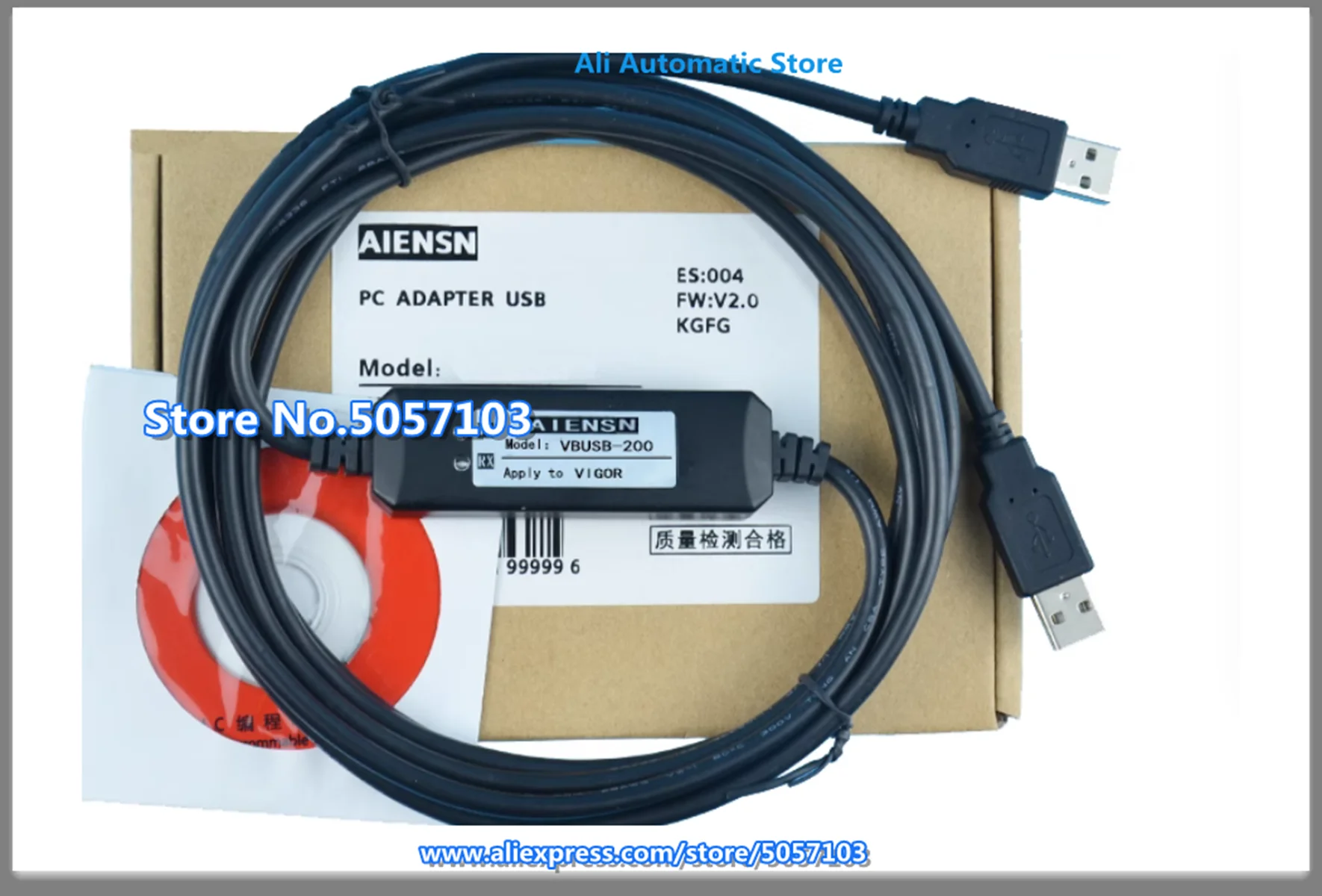 VBUSB-200 Download Cable USB-WMPC-200 VH VB M Programming Cable Download Cable