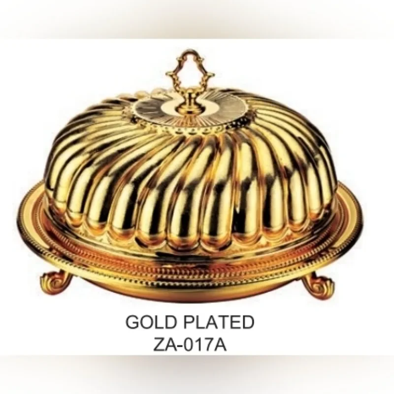 Food Grade 304 Stainless Steel Large Size Serving Platter Tray with Lid for Party Restaurant Food Serving