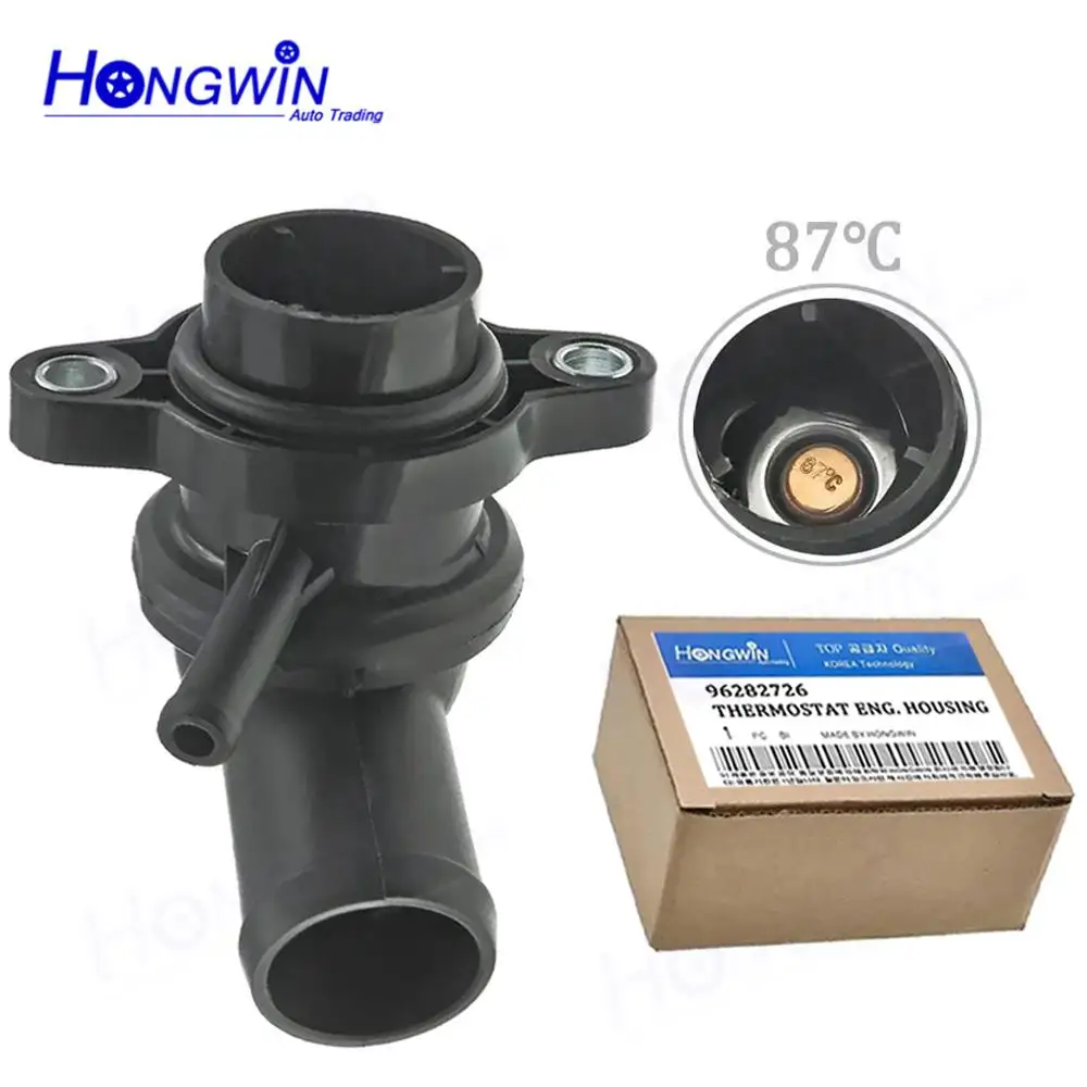 96282726 96407677 96143939 Coolant Thermostat Housing & Thermostat For Chevrolet Aveo Daewoo Lanos Pontiac Wave Wave5 PONTIAC G3