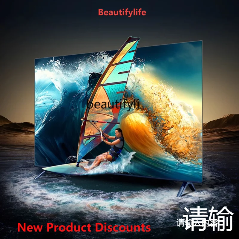 

A61 43v8h 43-Inch 2 32GB Dual-Frequency WiFi Full Screen Network LCD TV