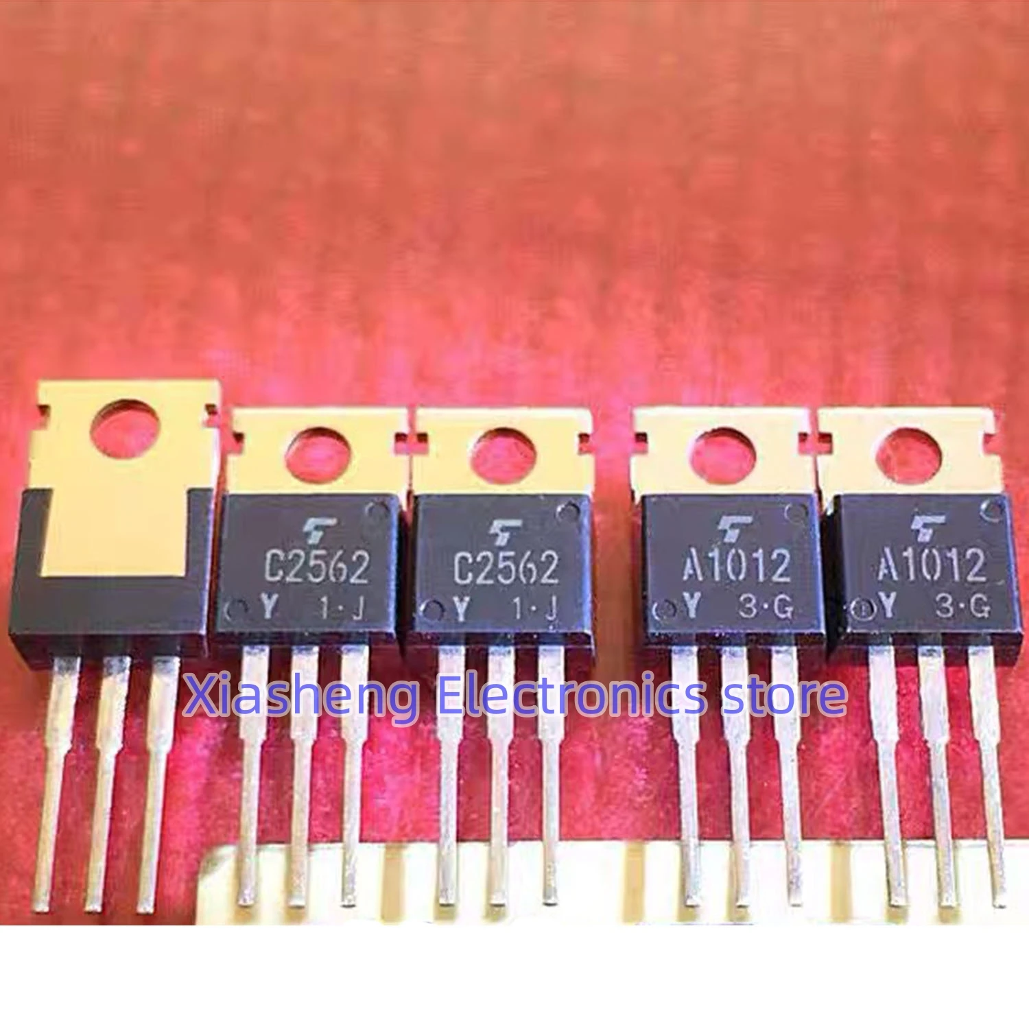 

New Original 5Pairs 2SA1012 A1012 + 2SC2562 C2562 TO-220 Transistor In Stock Good Quality