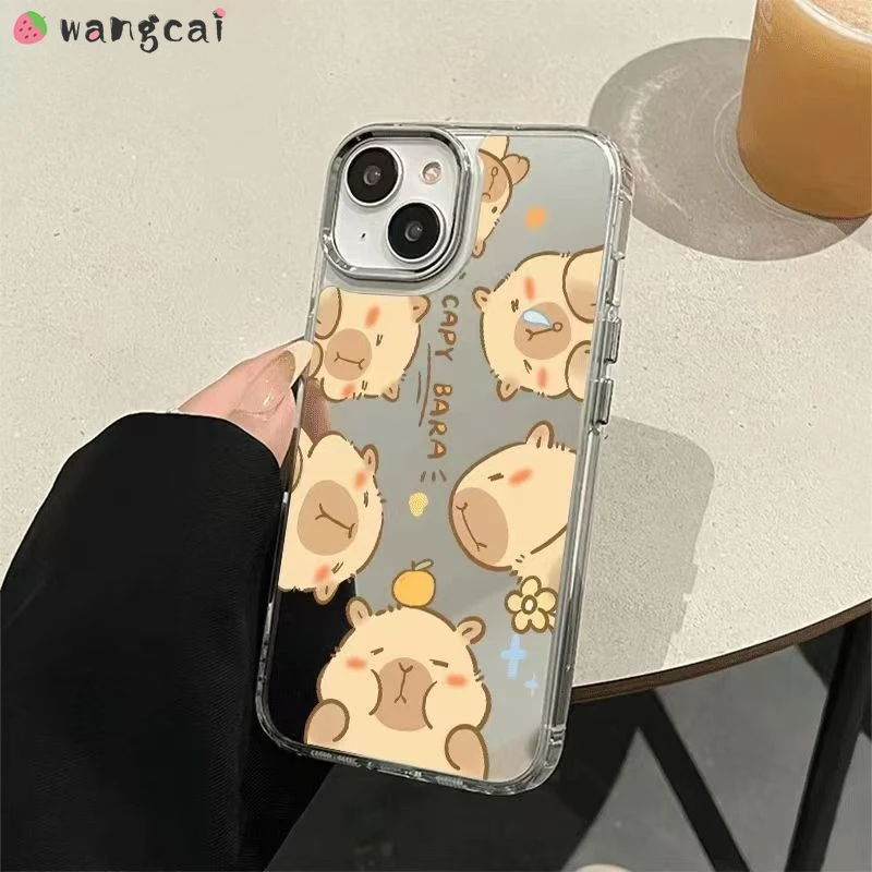 

Cute Capybara Phone Case For OPPO A6 GT A5 A5X A5i A2M A3X A3 A2X A98 A80 A79 A59 A16K A16E A1X F29 F27 Pro Plus F23 Cover