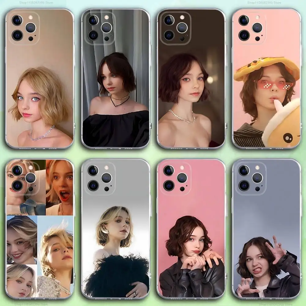 حافظة هاتف E-Emma Actor M-Myers لهاتف iPhone 17,16,15,14,13,12,11 Pro,Max,Plus,X,XS,XR,SE4,E غطاء ناعم شفاف صغير