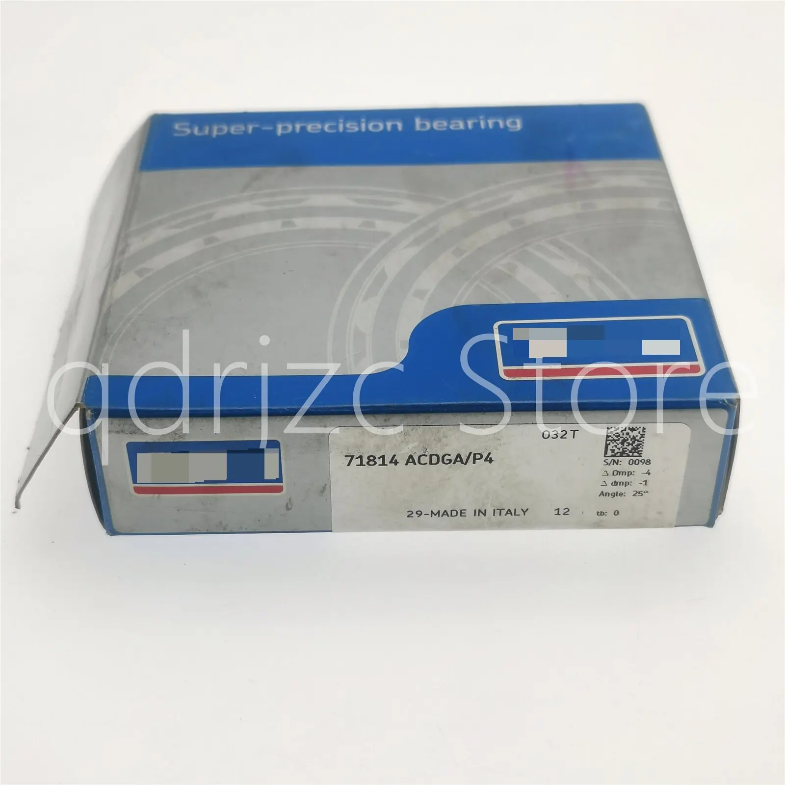 

71814ACDGA/P4 = B71814-E-TPA-P4-UL 7814UCG/GLP4 precision thin-wall angular contact ball bearing