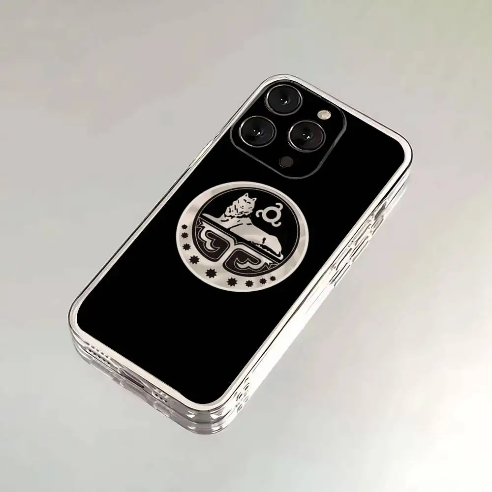 حافظة هاتف العلم الوطني الشيشان لهاتف آيفون 6,16,15,14,13,12,11,17 Pro,Max,Plus,X,XS,XR,SE,غطاء ناعم شفاف صغير