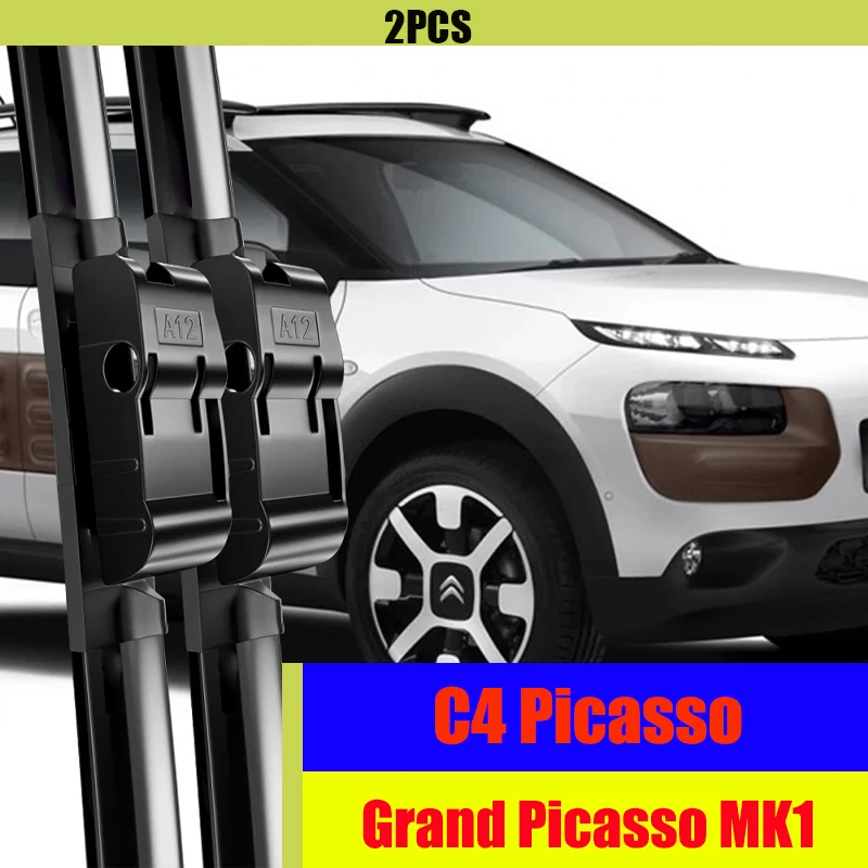 

Wiper Front Wiper Blades For Citroen C4 Grand Picasso / C4 Picasso 2006 2007 2008 Windshield 30"30" Accessories