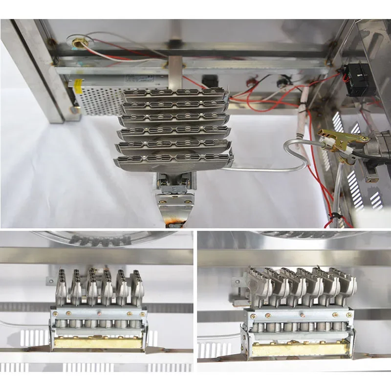 Household 220v 220V Corn Hand-fired Automatic Popcorn Machine Stand Ball-shaped Popcorn Machine