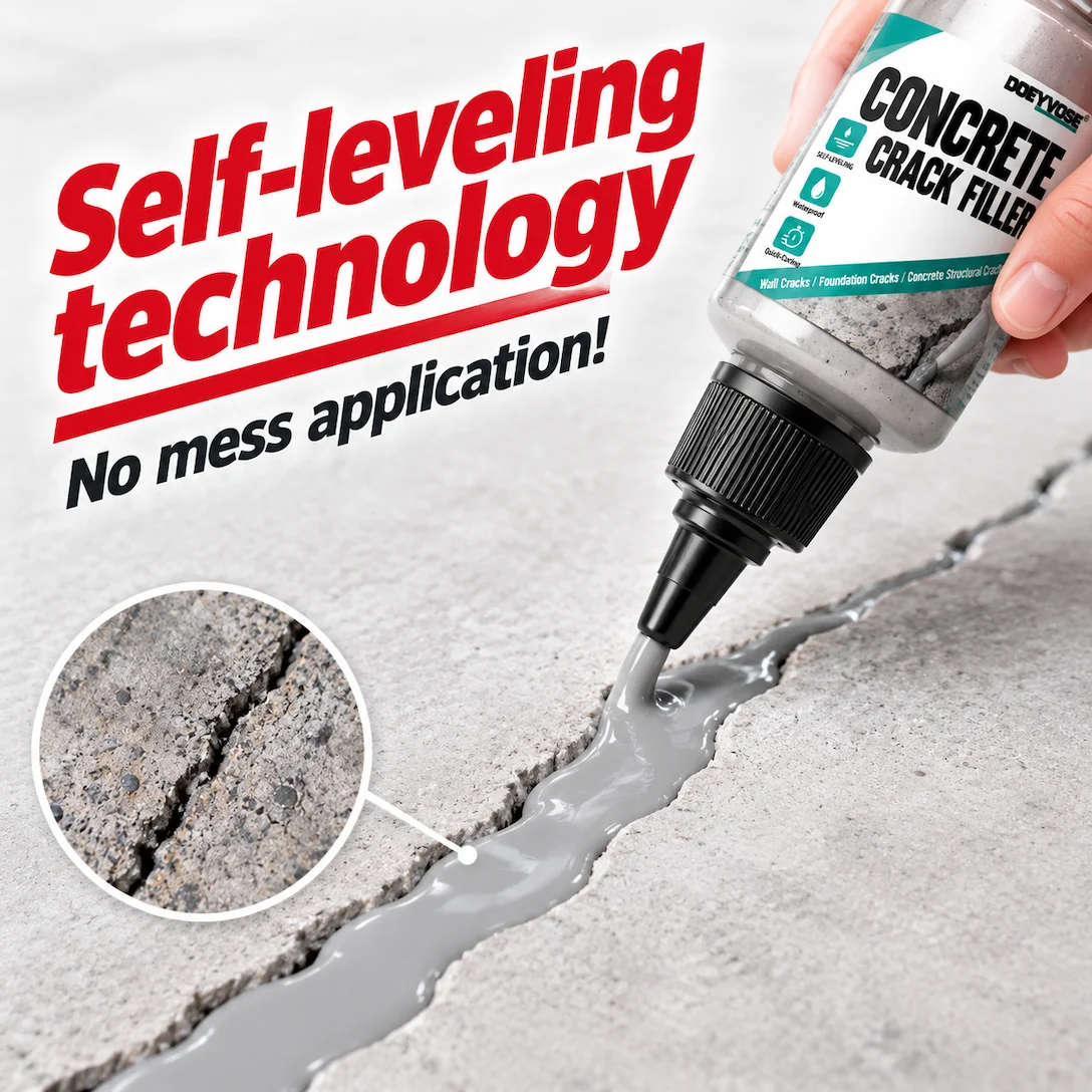 Bottle Pack 105g Water Based Potting Sealant, Waterproof Concrete Crack Repair Filler Agent