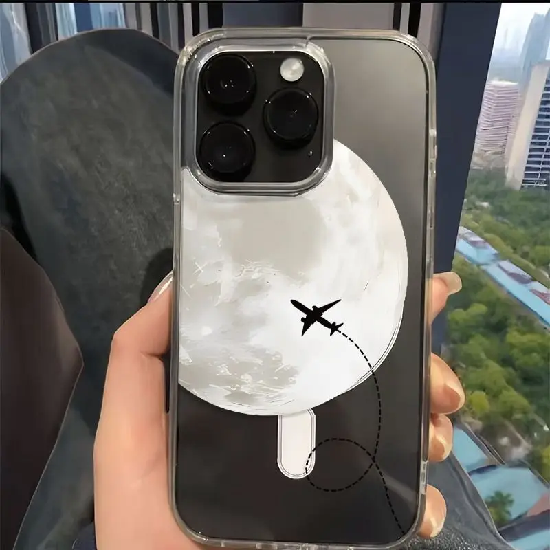 

Magnetic Phone Case for Galaxy S25 S24 S23 S22 S21 Ultra FE Plus A15 A16 Camera Protection for Magsafe Male Female Korean Design