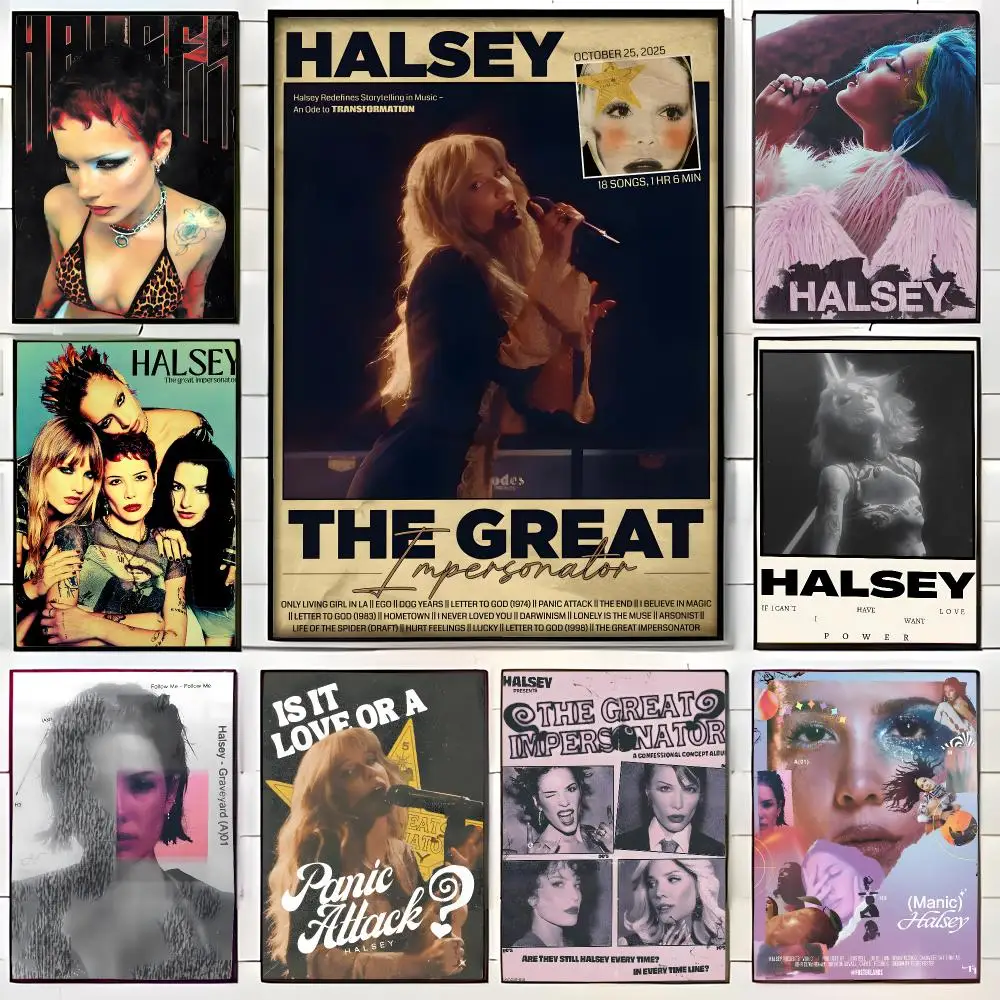 Alternative Singer H-Halsey Poster Wall Art Print Decorative Mural Home Decor Gift Unframed