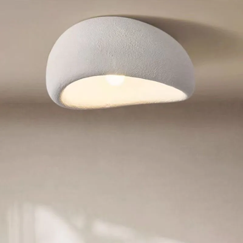 Children's Study Bedroom Lamp Home Deco Living Room Ceiling Pendant Lamp Japanese Wabi Sabi LED Ceiling Light Creative Bird Nest