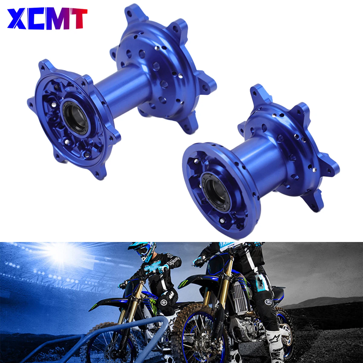 

2PC For YAMAHA Motorcycle CNC Front And Rear Wheel Hub YZ250F YZ450F YZ 250F 450F 2014 2015 2016 2017 2018 2019 2020 2021