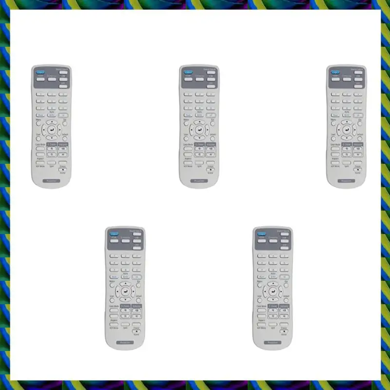 Daily 5X Ersatz-Projektor-Fernbedienung 219863500 für Epson Brightlink 725Wi/1485Fi, EX3280, EX9230, Heimkino 880