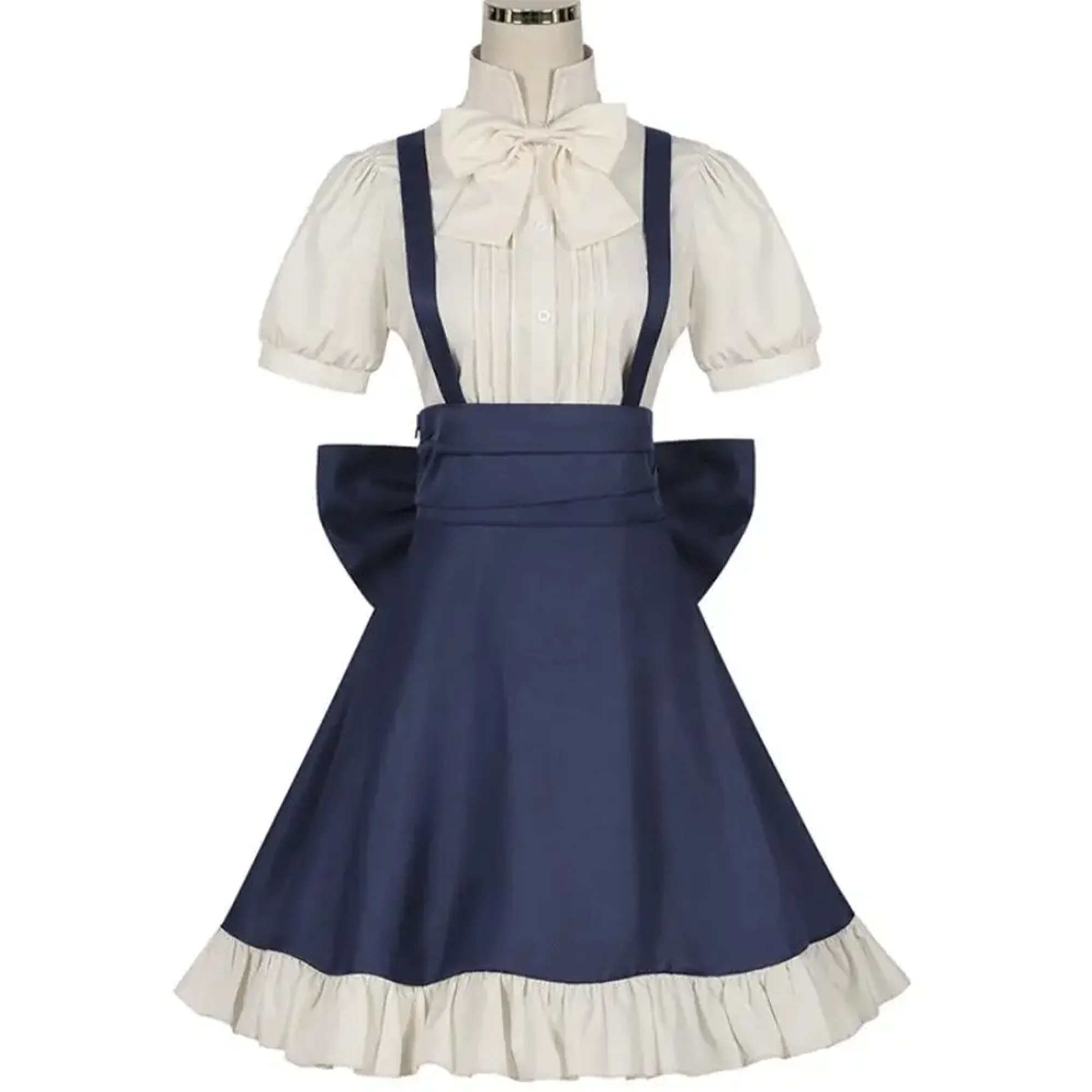 

Унисекс Мэри Как сделать Волшебный Исекай Косплей Костюм Лолита Аниме Униформа Одежда на Хэллоуин