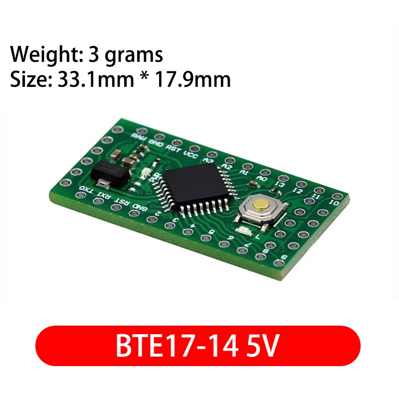 LGT8F328P LQFP32 MiniEVB 3.3V / 5V Replaces Pro Mini ATMEGA328P Fully Compatible For Arduino USE HT42B534-1 Driver