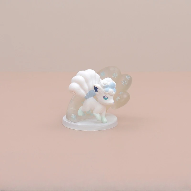 Figurki Pokemon Anime, akcje postaci, uroczy Mew, Glaceon, kolekcja, ozdoby dekoracyjne, zabawki dla dzieci, figurki, prezenty urodzinowe