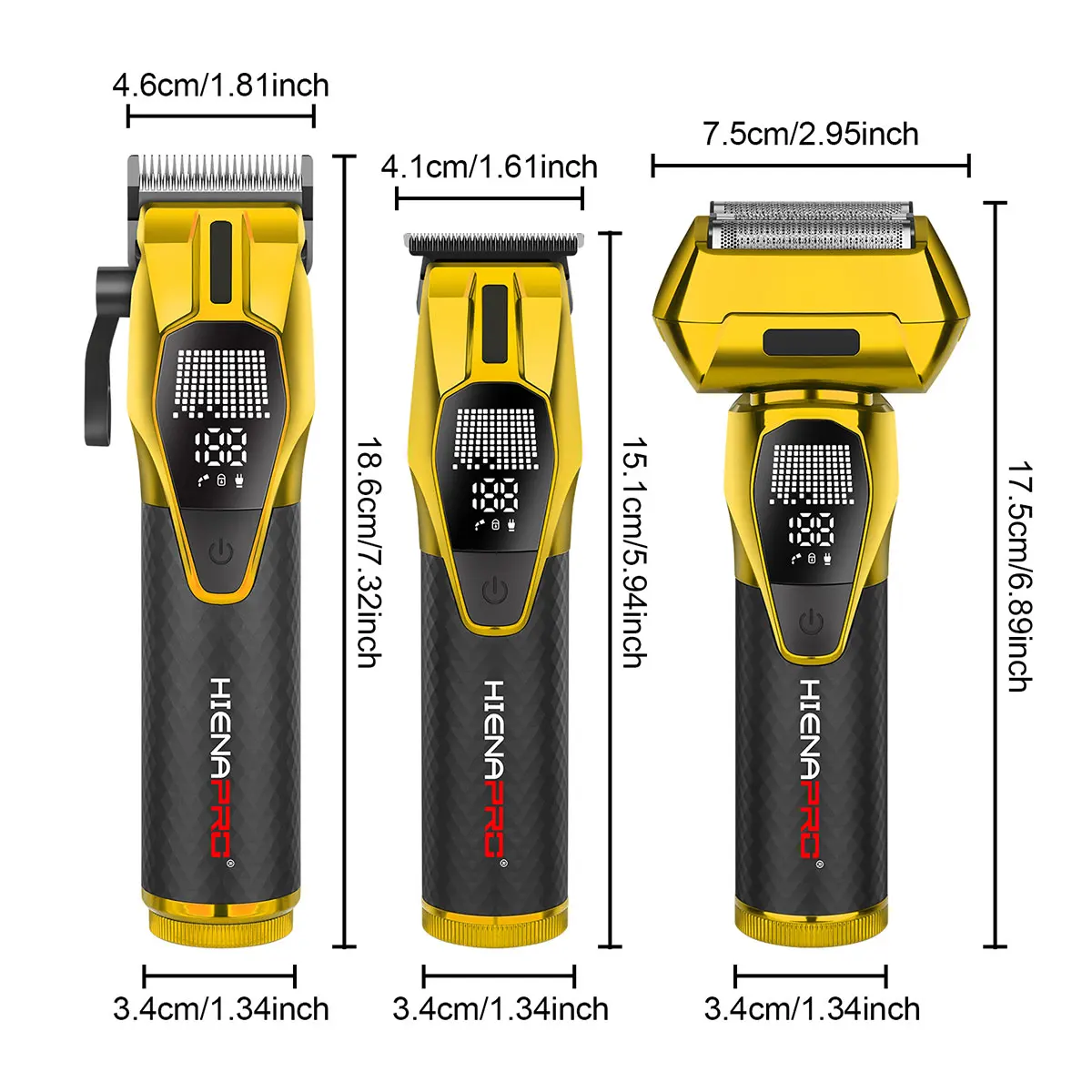 

gradient hair cutting machine combination electric shaver rechargeable professional men's hair clipper carving electric pusher
