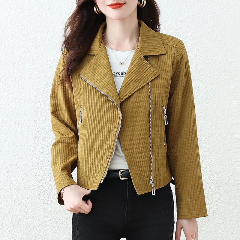 

Spring Autumn Women's 2024 New Style Jacket High Quality Short Coat