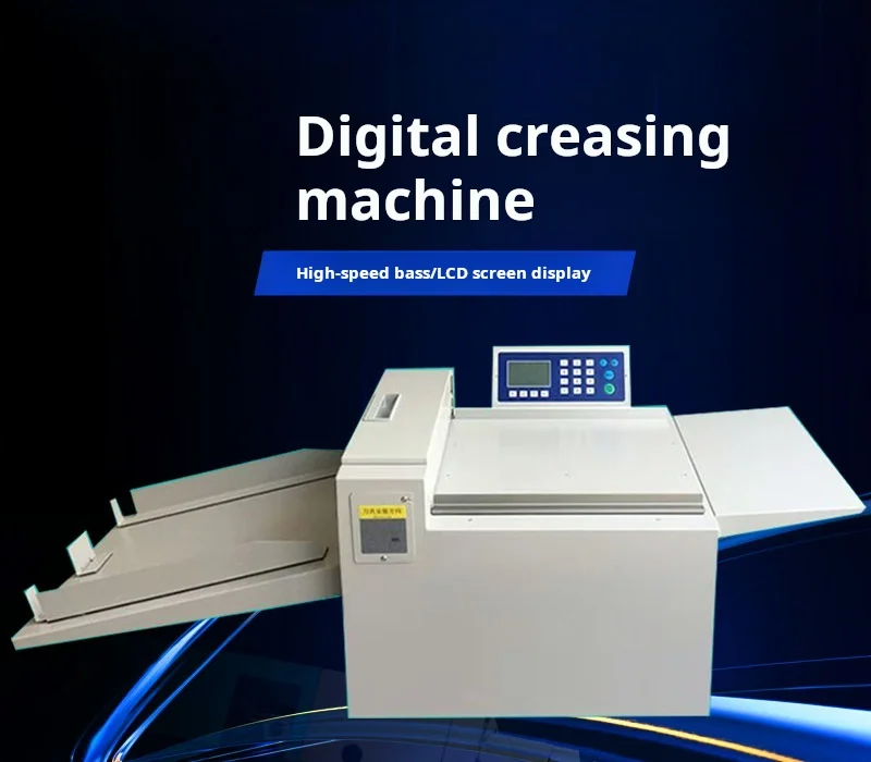 Fully automatic digital LCD screen embossing punching machine for pressing lines, book covers, solid lines, etc