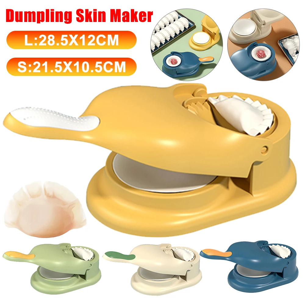 Household Dumpling Skin Maker Labor-Saving Manual Dumpling Wrapper Kitchen DIY Dumpling Maker Dumpling Moulds For Dumpling Skin