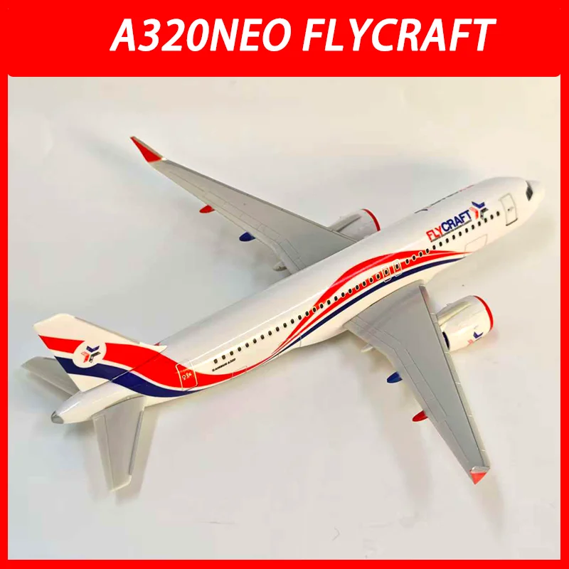

АБС-пластик, масштаб 1/200, A320NEO FLYCRAFT, имитационная модель самолета, статическая коллекция, украшенные праздничные подарки, игрушки