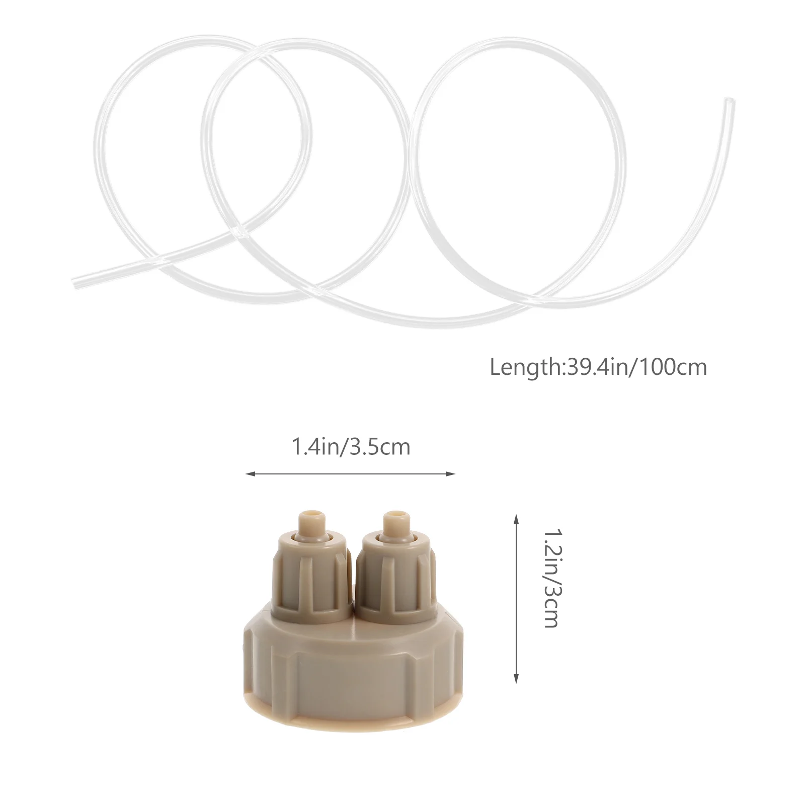 

1 set 1 Set Reaction Caps Diy System Accessories Fish Tank Supplies Diffuser Lids Leakproof Easy Assembly Aquarium Co2 Generator
