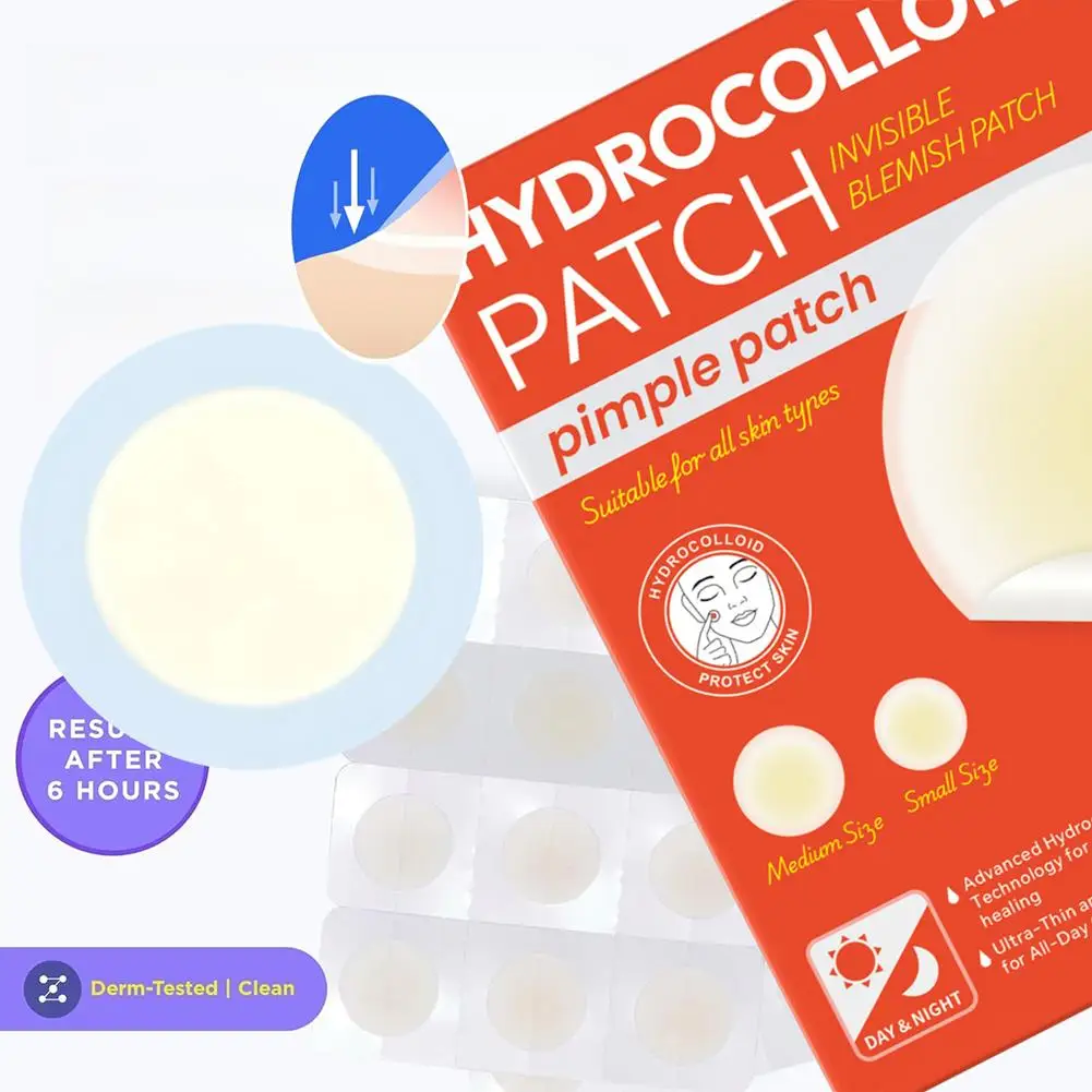 الغروانية المائية حب الشباب التصحيح غير مرئية حمض الهيالورونيك جولة حب الشباب التصحيح العيب غطاء بقعة العلاج ملصقات الوجه العناية بالبشرة