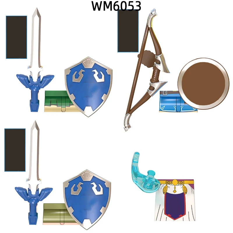 Figuras de acción escudo Archer armas
