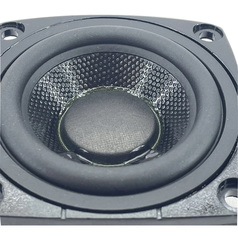 Altavoz de frecuencia de rango completo de 2,25 pulgadas y 60mm, altavoz de lavabo tejido con borde de goma de 4Ohm y 15W, piezas de bricolaje para cine en casa de alta calidad