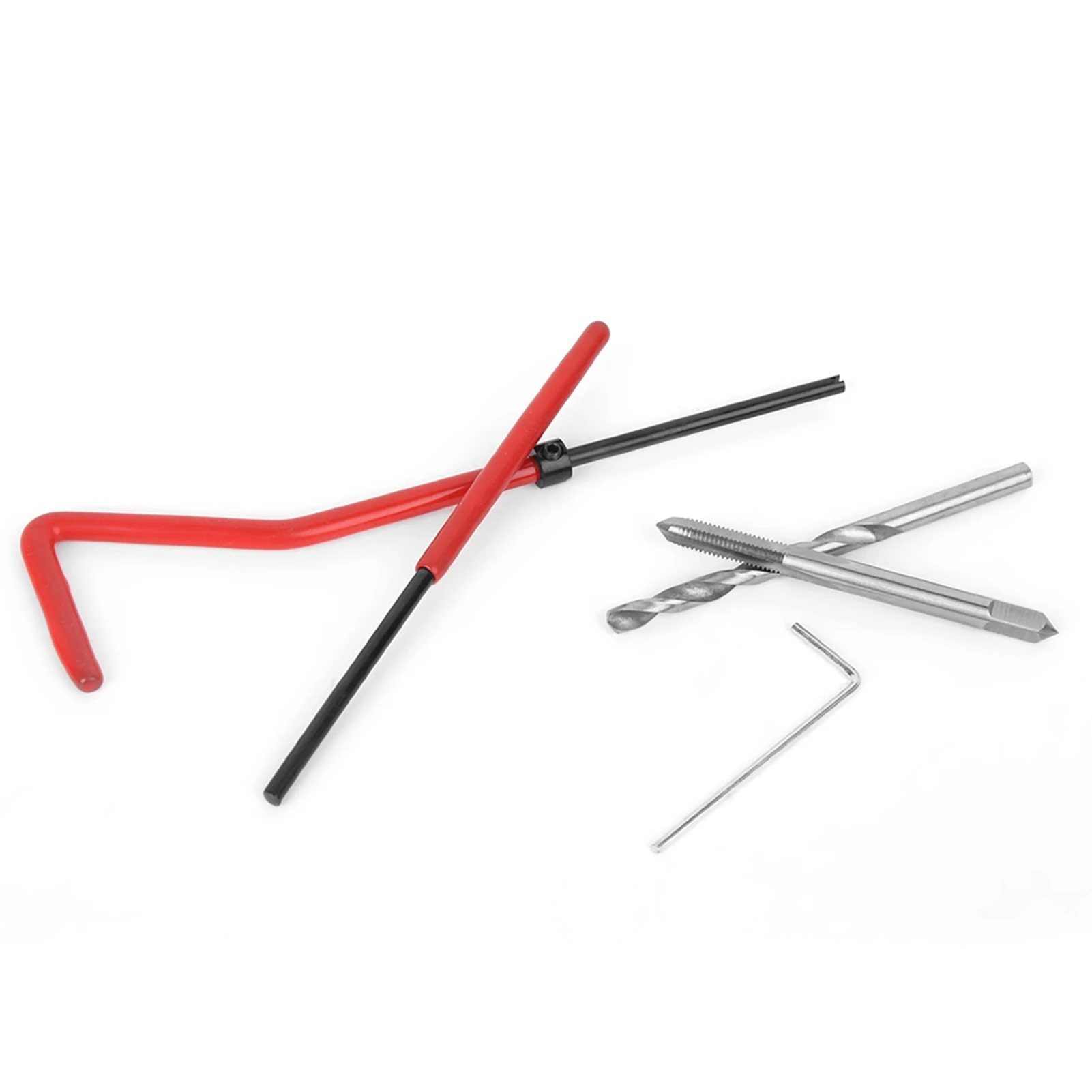 

25Pcs Thread Repair Insert Kit M4 with Transparent Plastic Box for Processing Machinery Threads Coil Drill Tool Hand Tools