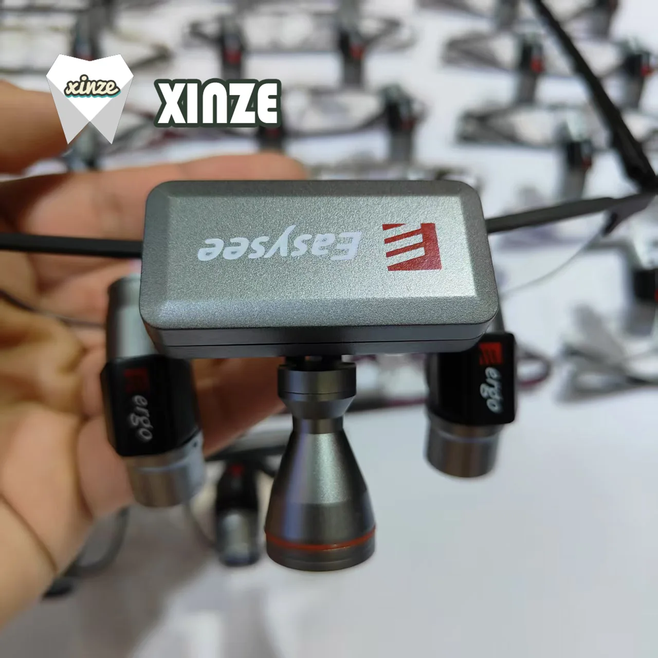 

Fit ADMETEC Wireless Dental LED Light 5W Surgical Head Light with 3pcs Battery Magnetic Type Battery for Ttl Loupe Dental Loupe