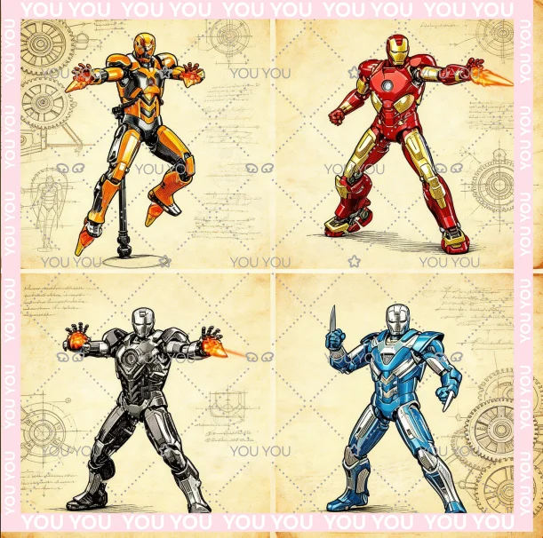 

ZD Original Iron Man MK10 MK18 Cassanova MK19 Tiger MK28 Jack 1/10 Armor Marvel Legends 10th Anniversary Action Figure Model