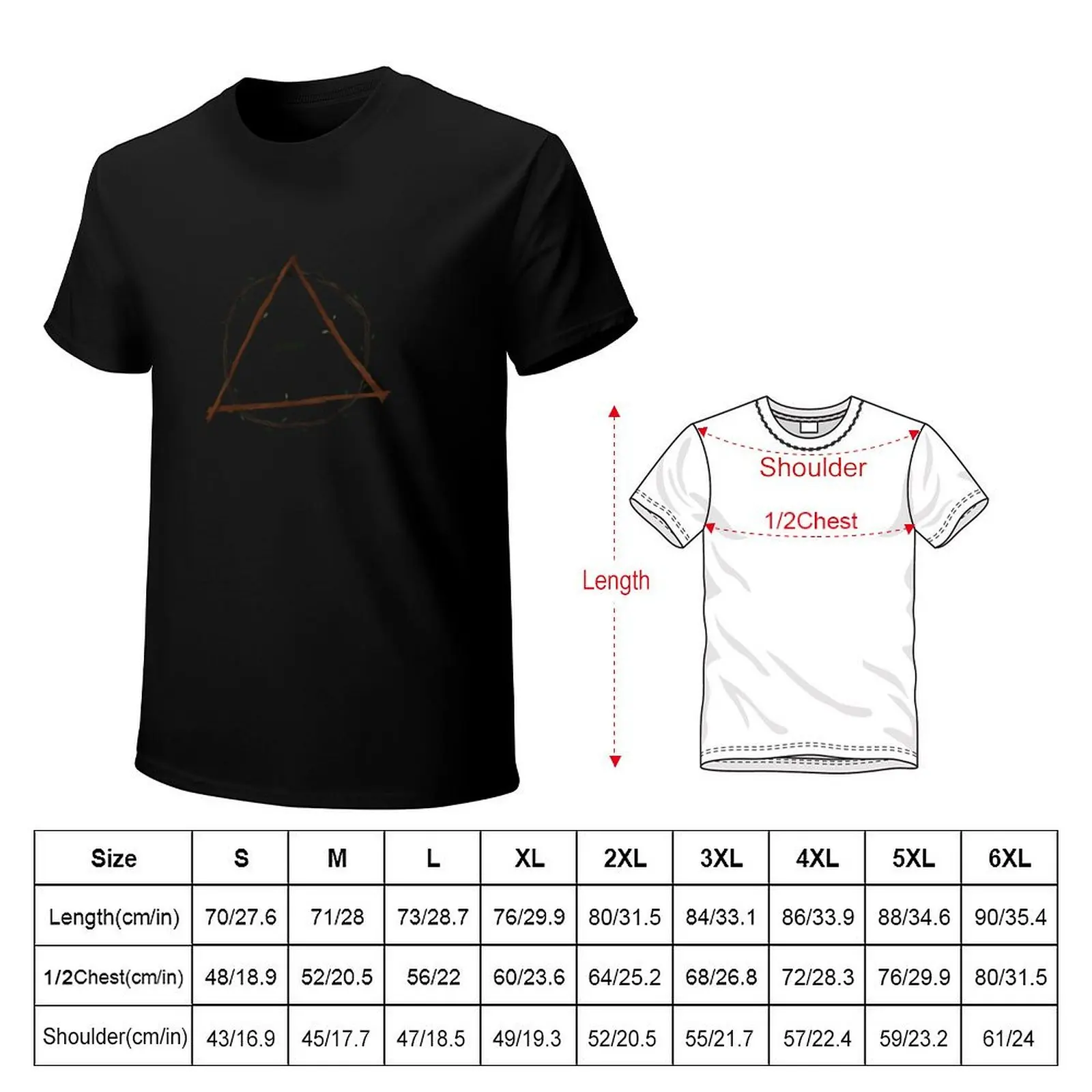 Therian symbol - forest T-Shirt shirts graphic tee oversized t shirt rapper graphic tees men clothings