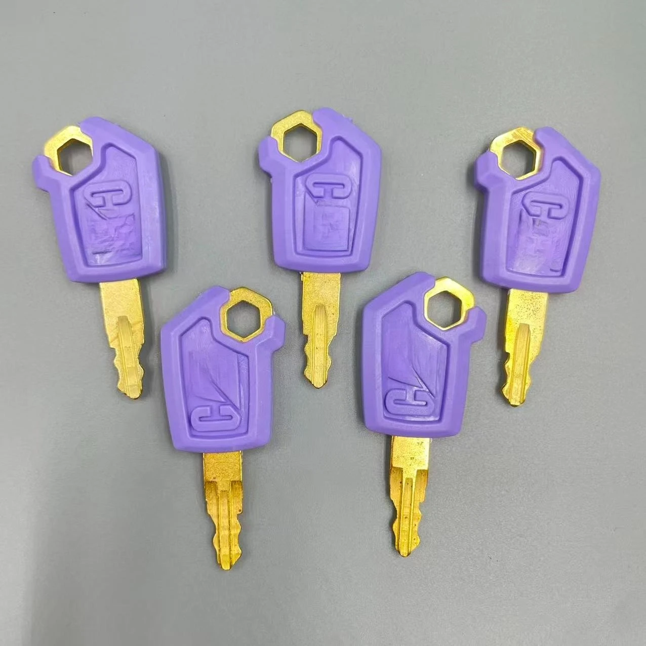 2/5/10/30 قطع 5P8500 لمفتاح الحفارة بداية جديدة مفتاح الإشعال الأرجواني CA E305.5 307 313 320D2GC